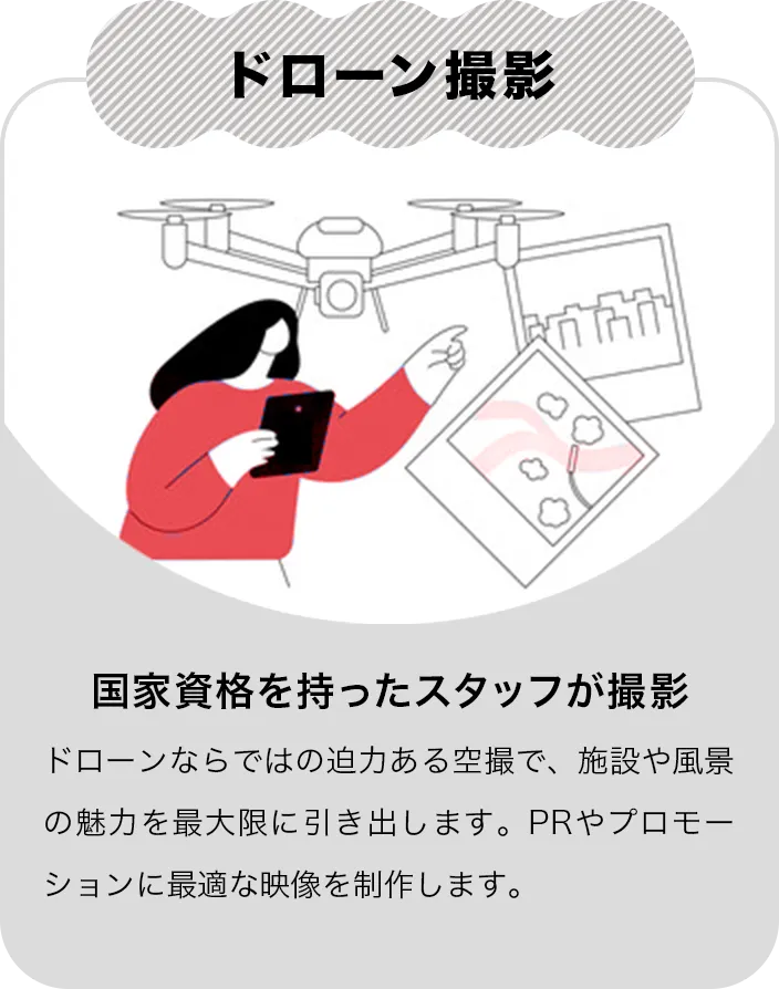 ドローン撮影